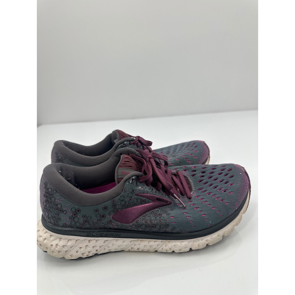 Brooks Glycerin 17 Womens Running Shoes Gray Purple 1202831B081 Size 8‎ B Medium